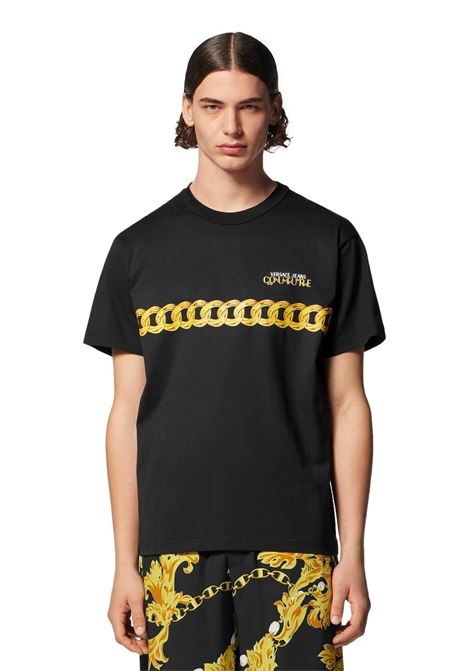 Versace Jeans CoutureT-shirt con stampa VERSACE JEANS COUTURE | T-shirt | 75GAHF02 CJ00FG89